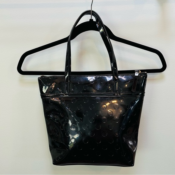Kate Spade Black Patent Leather Tote - Picture 4 of 9